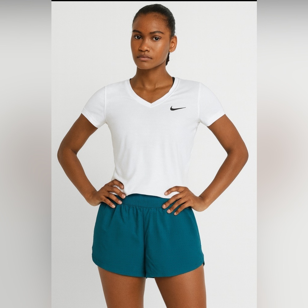 DSG Teal Vented Running Shorts.   Size-Small